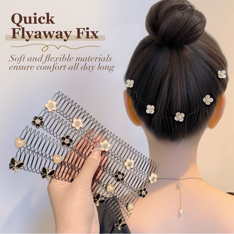 Peigne de coiffage avec crème capillaire