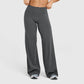 Pantalon extensible doux taille haute pour femme
