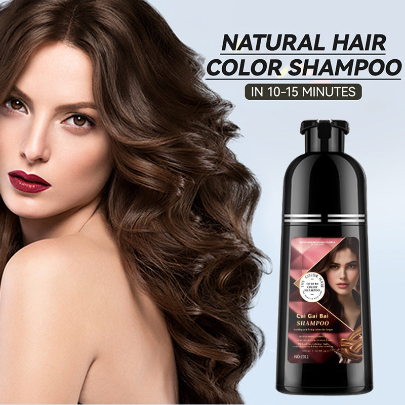 2026 Nouvelle édition 🔥👉 Shampooing instantané à base de plantes qui change de couleur pour hommes et femmes