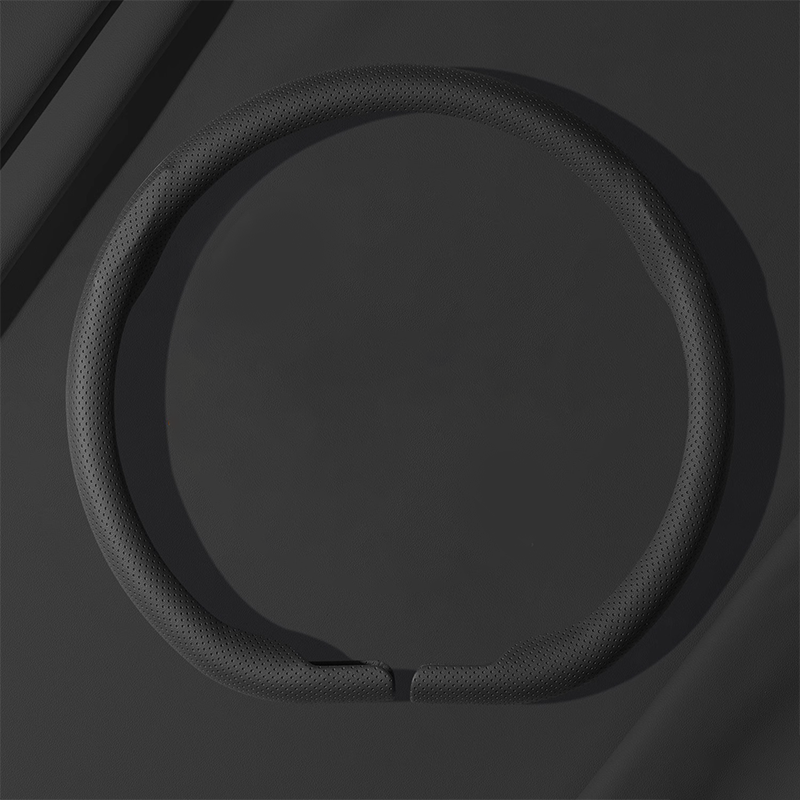 🚗 50% DE RÉDUCTION ! 🎉 Housse de volant en cuir véritable – Design élégant ultra-fin, antidérapante & installation facile sans outil, pour un confort toute saison ! 👋📦