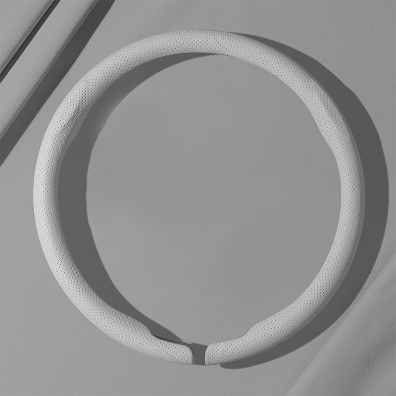 🚗 50% DE RÉDUCTION ! 🎉 Housse de volant en cuir véritable – Design élégant ultra-fin, antidérapante & installation facile sans outil, pour un confort toute saison ! 👋📦