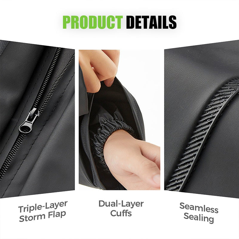 Combinaison imperméable de cyclisme avec capuche