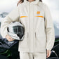 Combinaison imperméable de cyclisme avec capuche