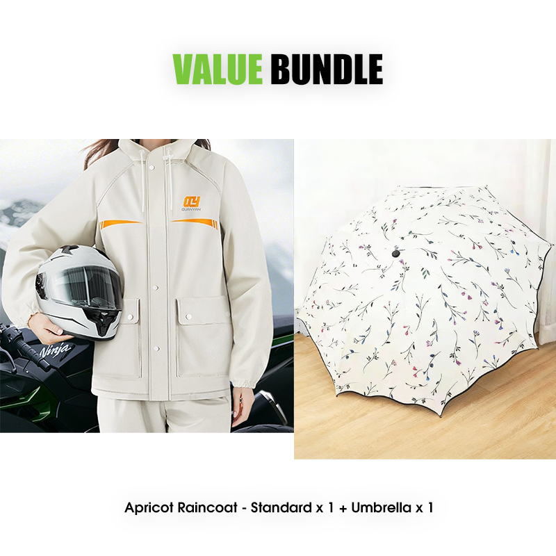 Combinaison imperméable de cyclisme avec capuche