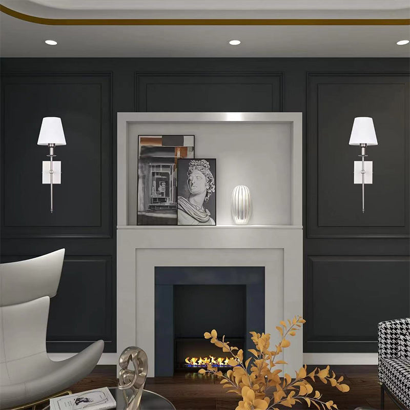 🛋️ Lumière Douce & Accueil Chaleureux - Applique Murale Classique en Toile de Lin - Éclairage d‘Ambiance Apaisant 📌【Promo -60%】