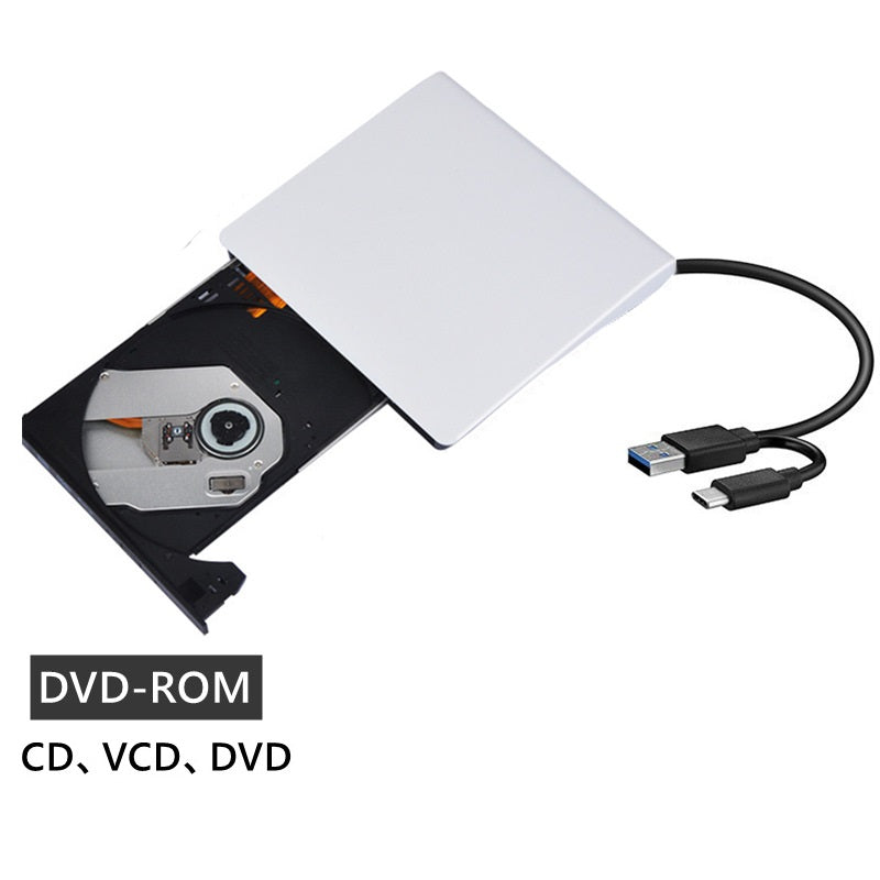 📢📢60 % de réduction 💿 Graveur CD/DVD Externe – Câble Intégré, RGB & 4 Ports USB pour Votre Laptop ! 🖥️✨