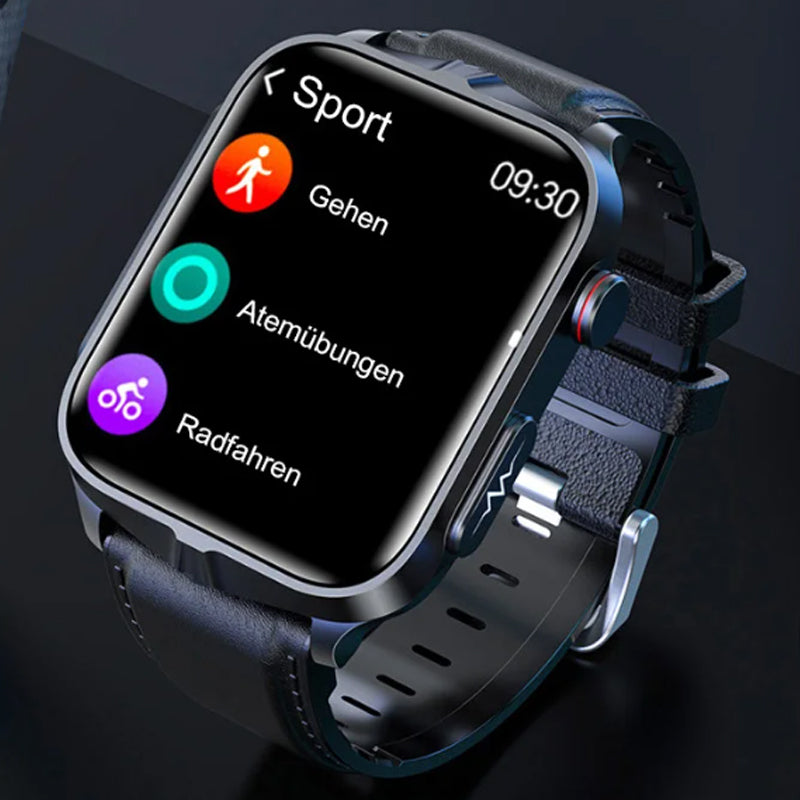 Montre connectée pour femmes et hommes, tracker d'activité physique avec fonction d'appel, montre de fitness avec suivi du sommeil/100 sports/podomètre étanche IP68
