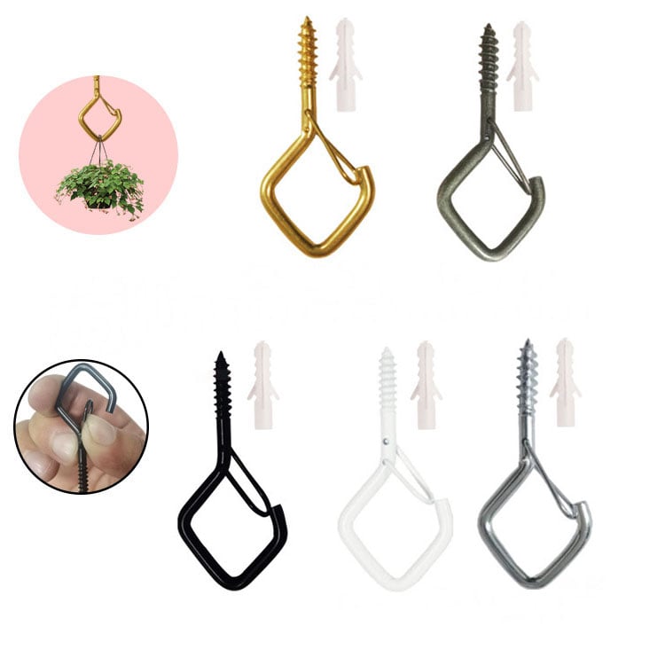 🏠 PROMO LIMITÉE 59% DE RÉDUCTION ! 🔧 Crochets Suspendus à Pression Carrés – Adhérence Forte, Sans Perçage & Organisation Facile ✨