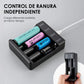 Chargeur de batterie lithium-ion à plusieurs emplacements