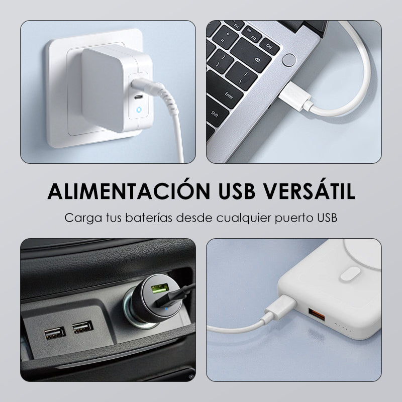 Chargeur de batterie lithium-ion à plusieurs emplacements