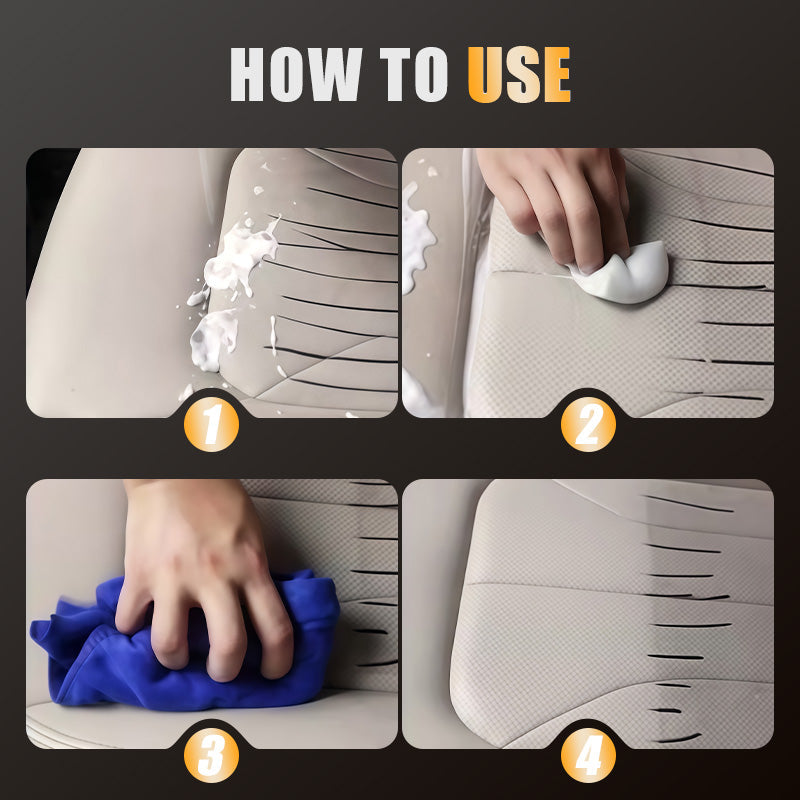 🔥Buy More Save More🔥Instant Shine & Protection Car Interior Polisher🚗