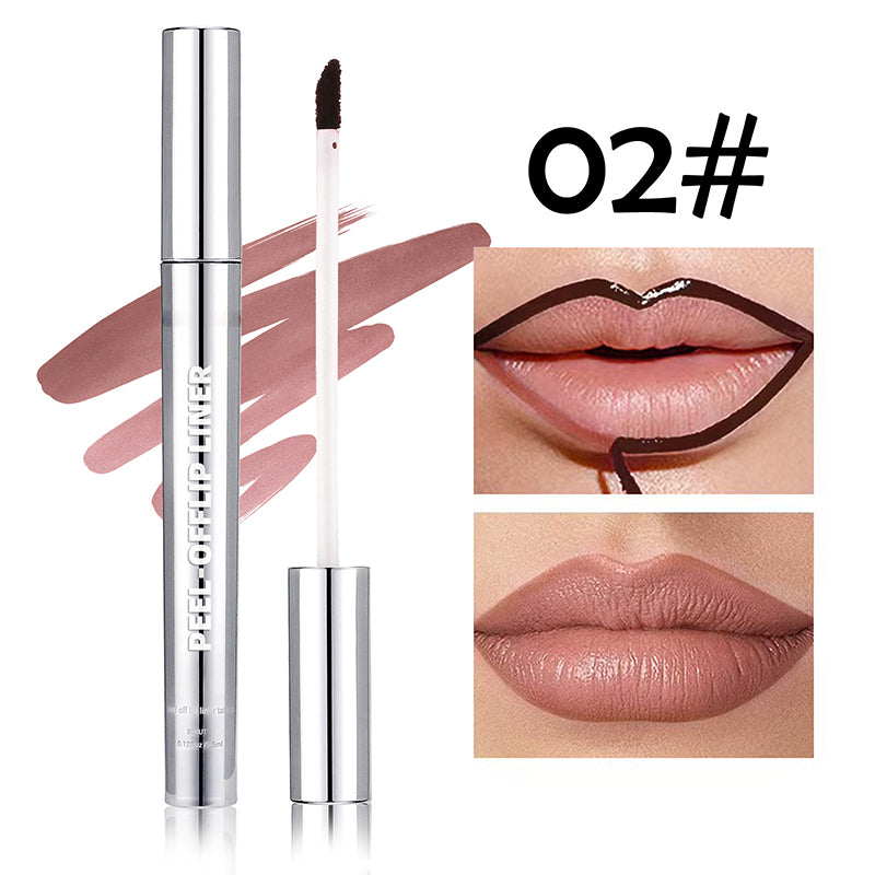 Brillant à lèvres peel-off à couleur longue tenue