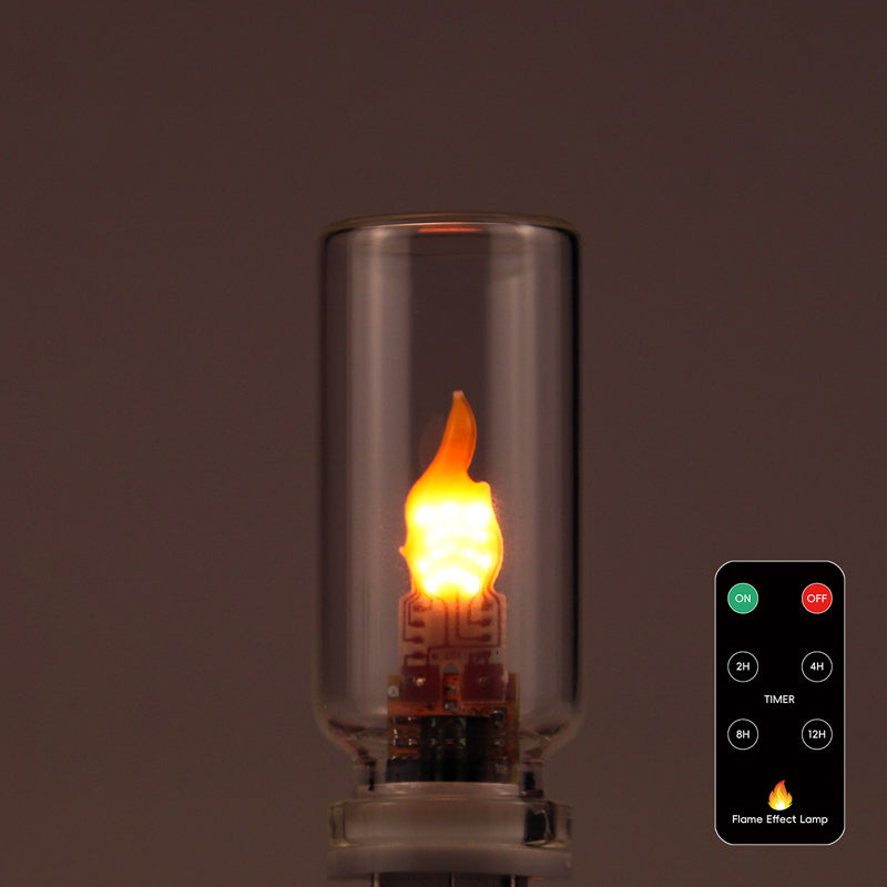 Lampe d'ambiance USB à flamme réaliste