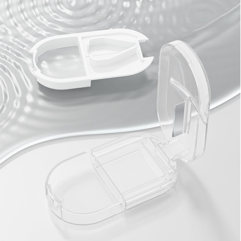 2-in-1 Pill Cutter and Portable Storage Organizer