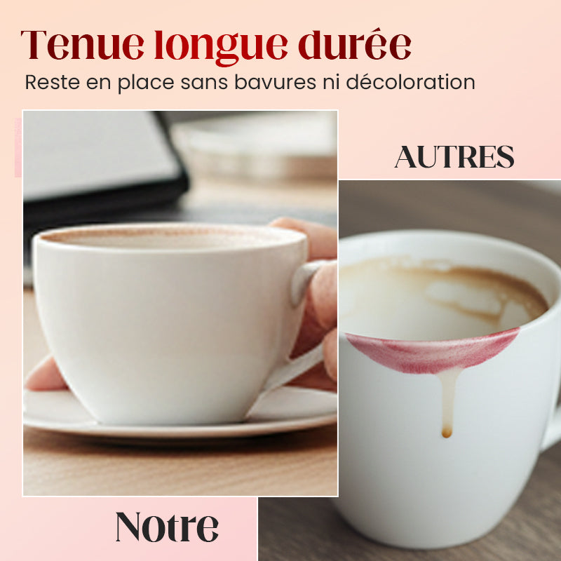 Lot de 6 rouges à lèvres liquides mats effet velours