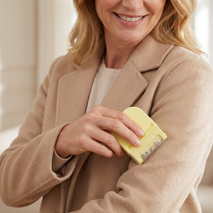 Mini-épilateur manuel à double tête