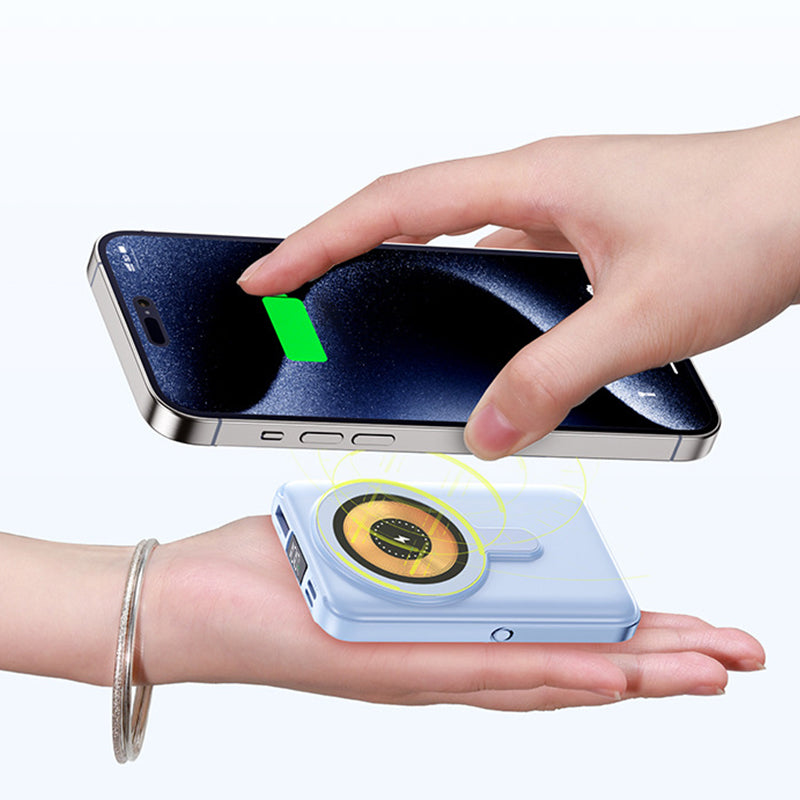 ⚡ Libérez-Vous des Fils｜Power Bank Magnétique Charge Rapide｜Accrochez et Chargez sans Fil ✨【-60%】