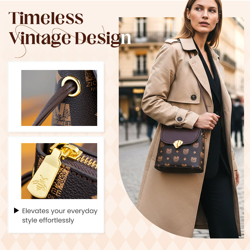 Sac à bandoulière pour femme à motif monogramme