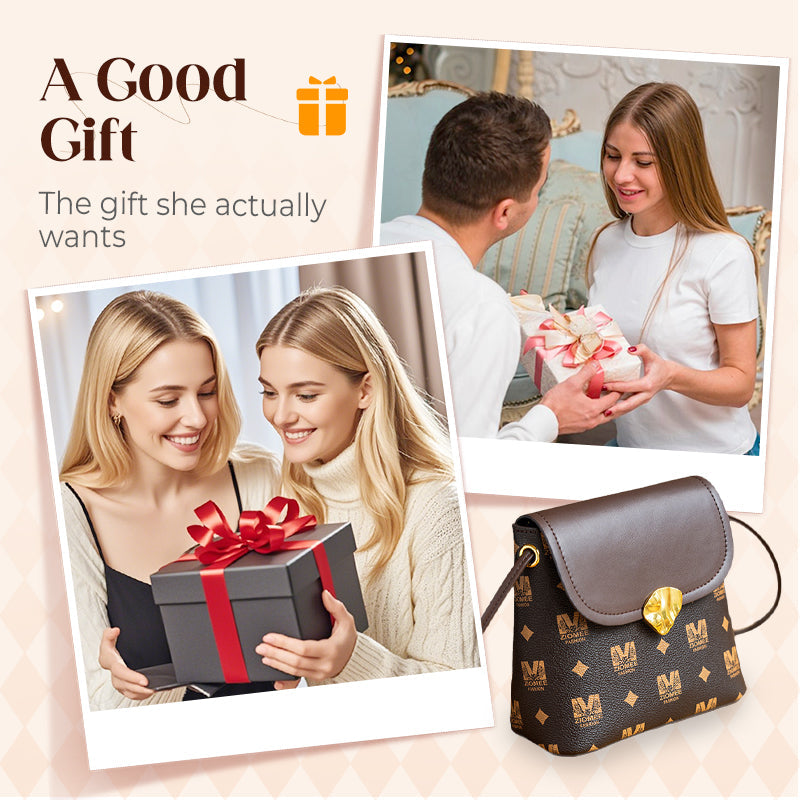 Sac à bandoulière pour femme à motif monogramme