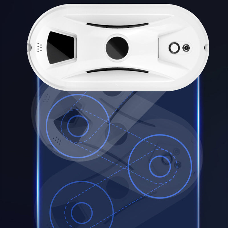 💎 Jusqu'à 62% de réduction ! 💎 Robot Nettoyeur de Vitres Intelligent et Automatique – AI Path, Double Balais Rotatifs & 20 Min UPS 🚀✨