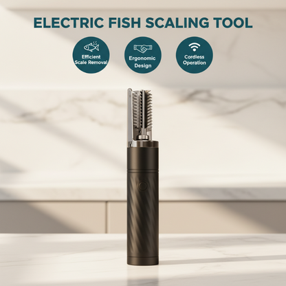 Outil rechargeable et automatique pour écailler les poissons
