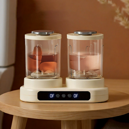 Lave-linge portable à double cuve pour sous-vêtements