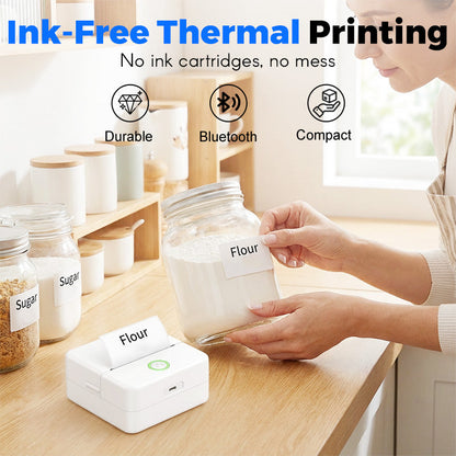 Mini imprimante thermique portable pour les études et les notes