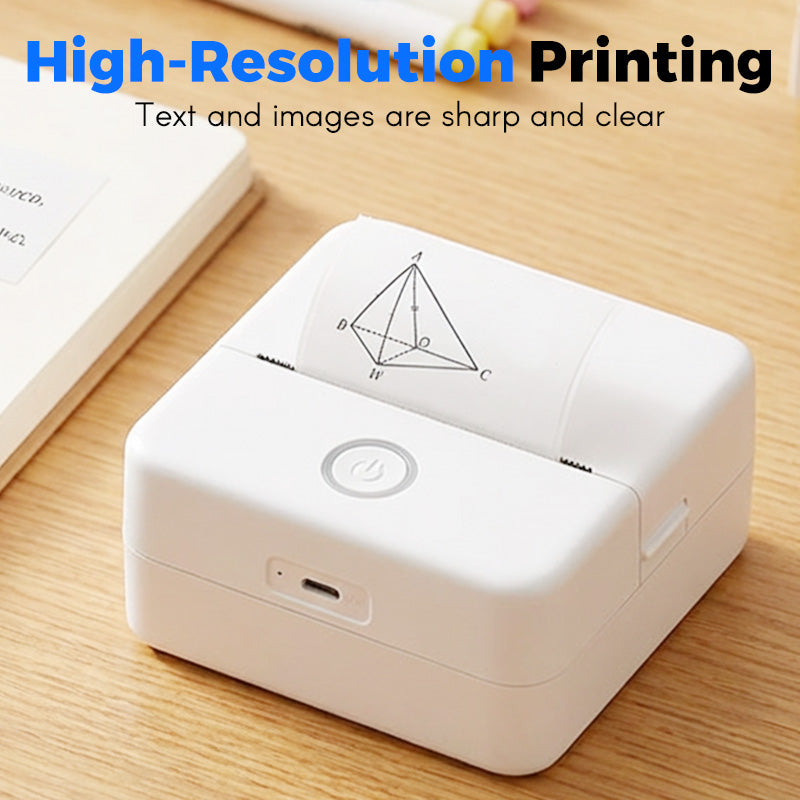 Mini imprimante thermique portable pour les études et les notes