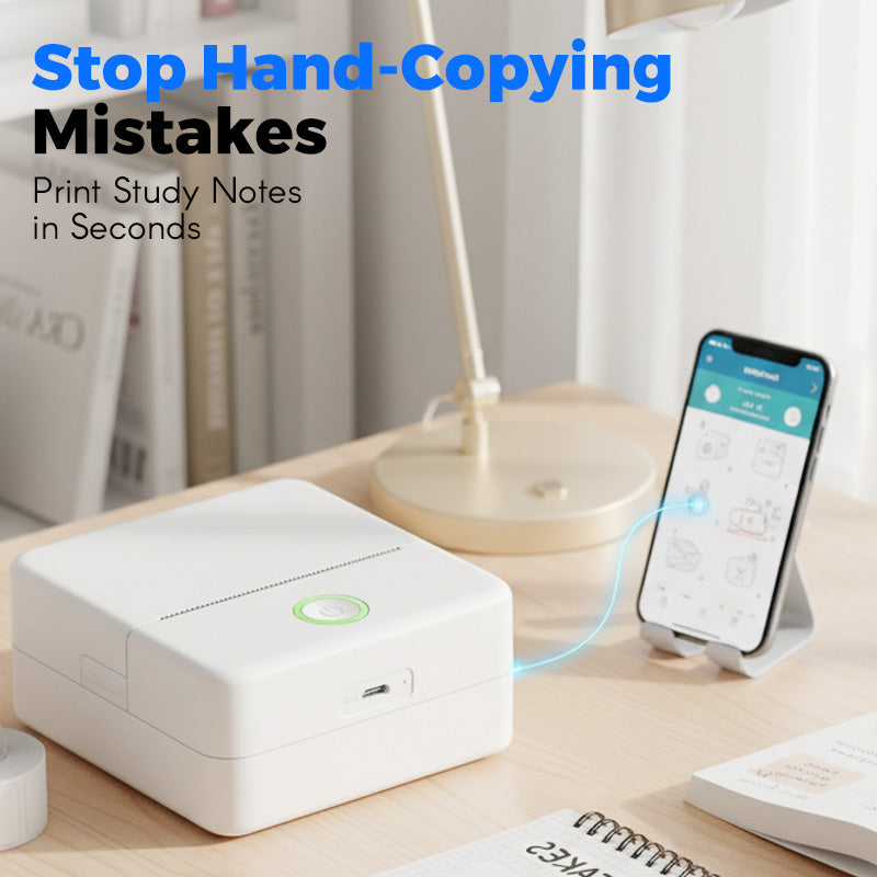 Mini imprimante thermique portable pour les études et les notes