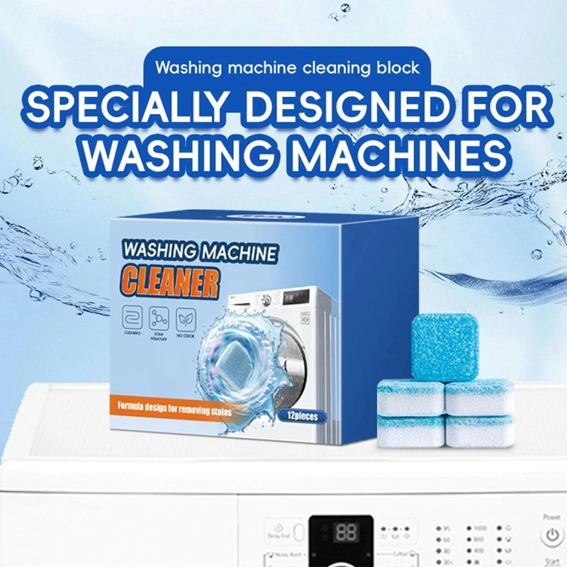 ⚡Plus de 50 000 unités vendues ! 🔥 Pastilles nettoyantes multifonctions pour lave-linge. Tablettes Nettoyantes pour Lave-linge – Anti-tartre, Anti-moisissures & Fraîcheur Immédiate 💧