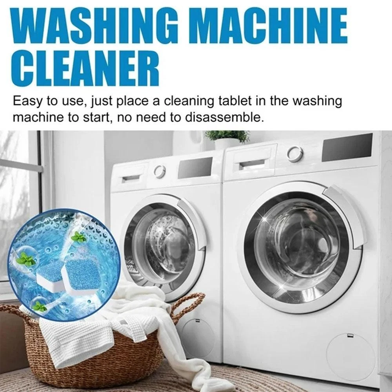 ⚡Plus de 50 000 unités vendues ! 🔥 Pastilles nettoyantes multifonctions pour lave-linge. Tablettes Nettoyantes pour Lave-linge – Anti-tartre, Anti-moisissures & Fraîcheur Immédiate 💧