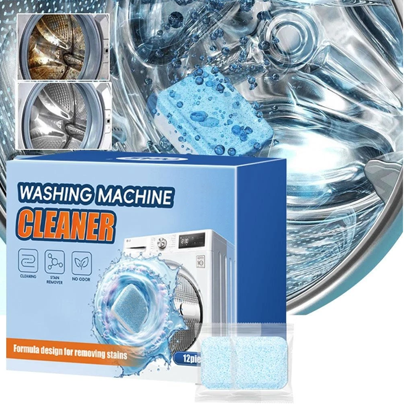 ⚡Plus de 50 000 unités vendues ! 🔥 Pastilles nettoyantes multifonctions pour lave-linge. Tablettes Nettoyantes pour Lave-linge – Anti-tartre, Anti-moisissures & Fraîcheur Immédiate 💧