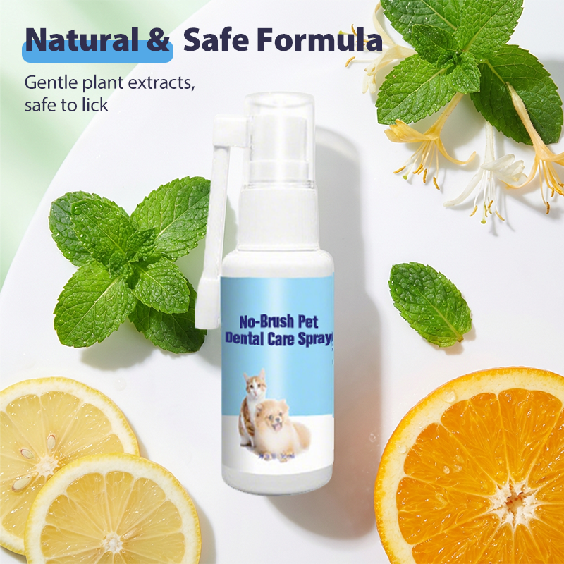 🔥 Nouveautés 2026 : 50 % de réduction pour une durée limitée !🔥Spray dentaire sans brosse pour animaux de compagnie