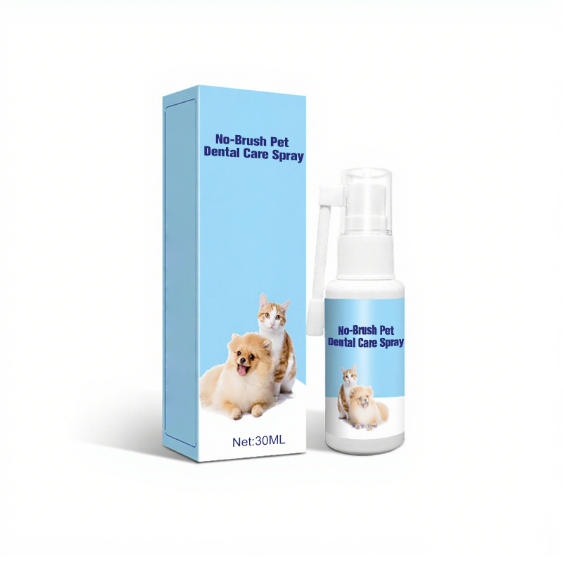 🔥 Nouveautés 2026 : 50 % de réduction pour une durée limitée !🔥Spray dentaire sans brosse pour animaux de compagnie
