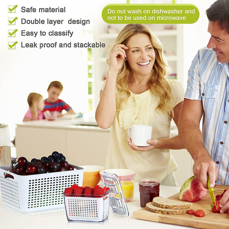 [Cadeau pratique] Conteneur de stockage de fruits et légumes frais