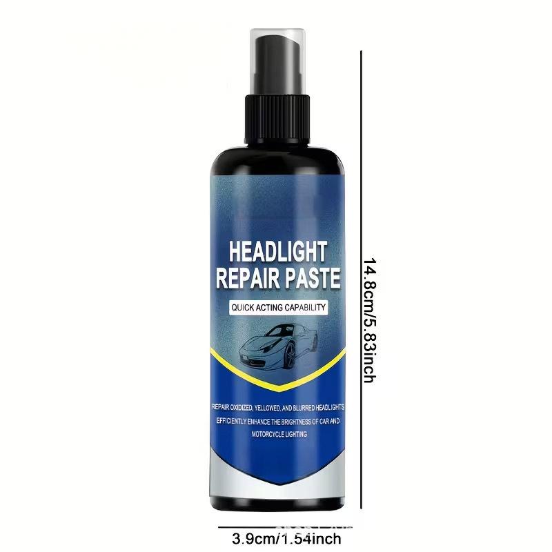 ⏰🚗 Spray rénovateur pour phares avec serviette