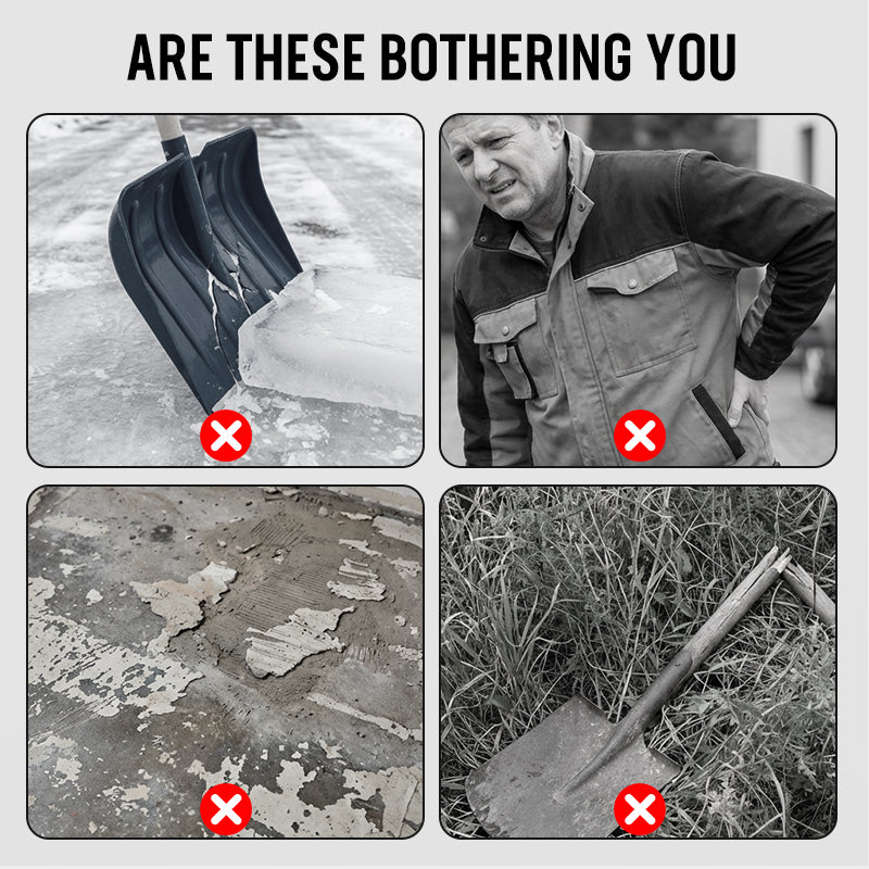 📢📢50%  OFF !! ⏰Heavy Duty Multifunction Cleaning Shovel