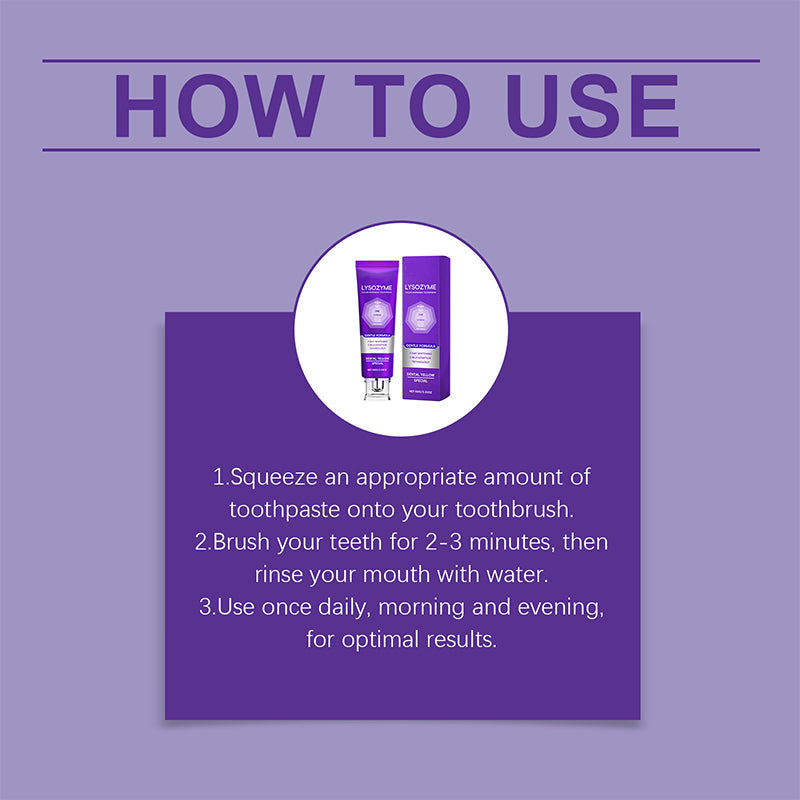 Dentifrice blanchissant pour les dents