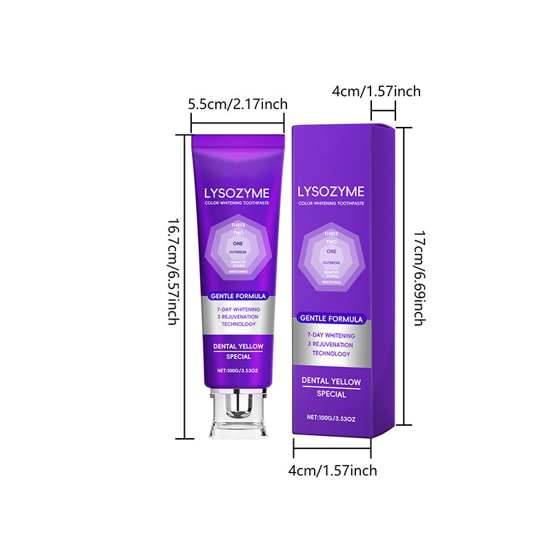 Dentifrice blanchissant pour les dents