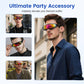 🕶️ 50% DE RÉDUCTION ! 😎 Lunettes de Soleil Légères et Futuristes avec Écran Protecteur – Confort Ultime, Protection UV 400 & Design Unique ✨