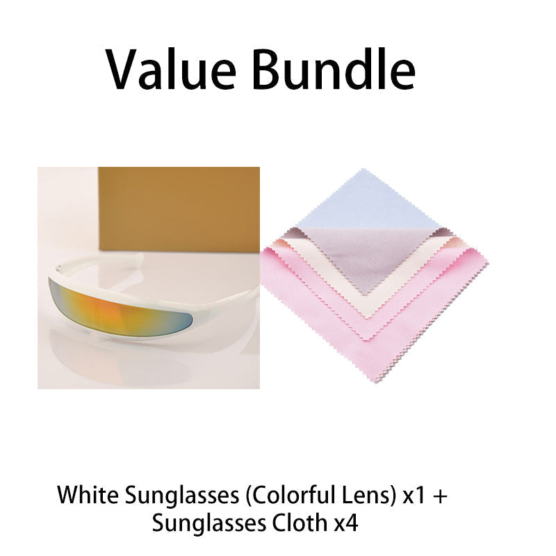 🕶️ 50% DE RÉDUCTION ! 😎 Lunettes de Soleil Légères et Futuristes avec Écran Protecteur – Confort Ultime, Protection UV 400 & Design Unique ✨