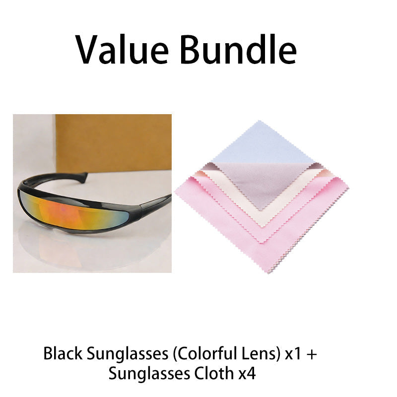 🕶️ 50% DE RÉDUCTION ! 😎 Lunettes de Soleil Légères et Futuristes avec Écran Protecteur – Confort Ultime, Protection UV 400 & Design Unique ✨