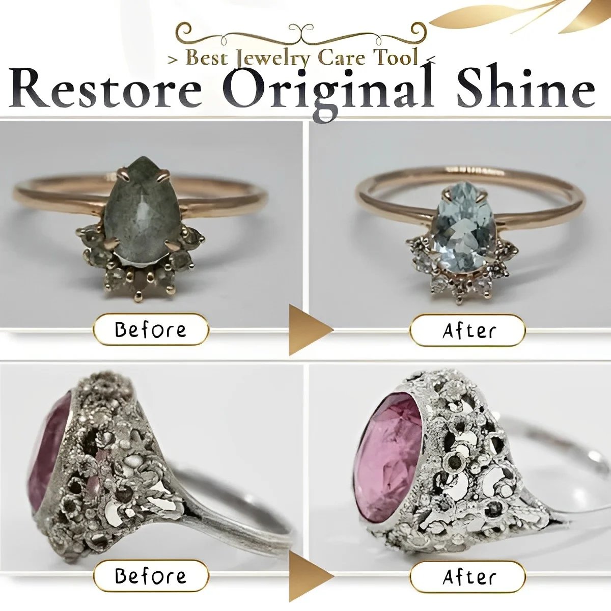 💎 50% DE RÉDUCTION ! 💎 Nettoyant Bijoux Diamond-Shine 2026 – Brillance Instantanée en 1 Minute, Sans Ammoniaque & Pour Tous Types de Bijoux