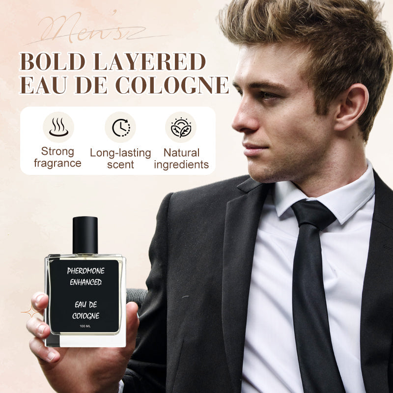 Eau de Cologne masculine audacieuse et stratifiée