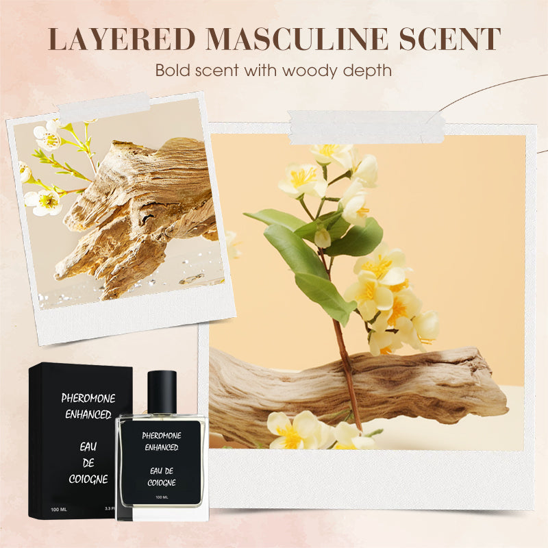 Eau de Cologne masculine audacieuse et stratifiée