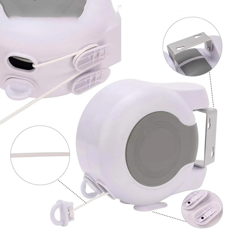 💖49 % DE RÉDUCTION !🌟Corde à linge rétractable invisible à double ligne✨