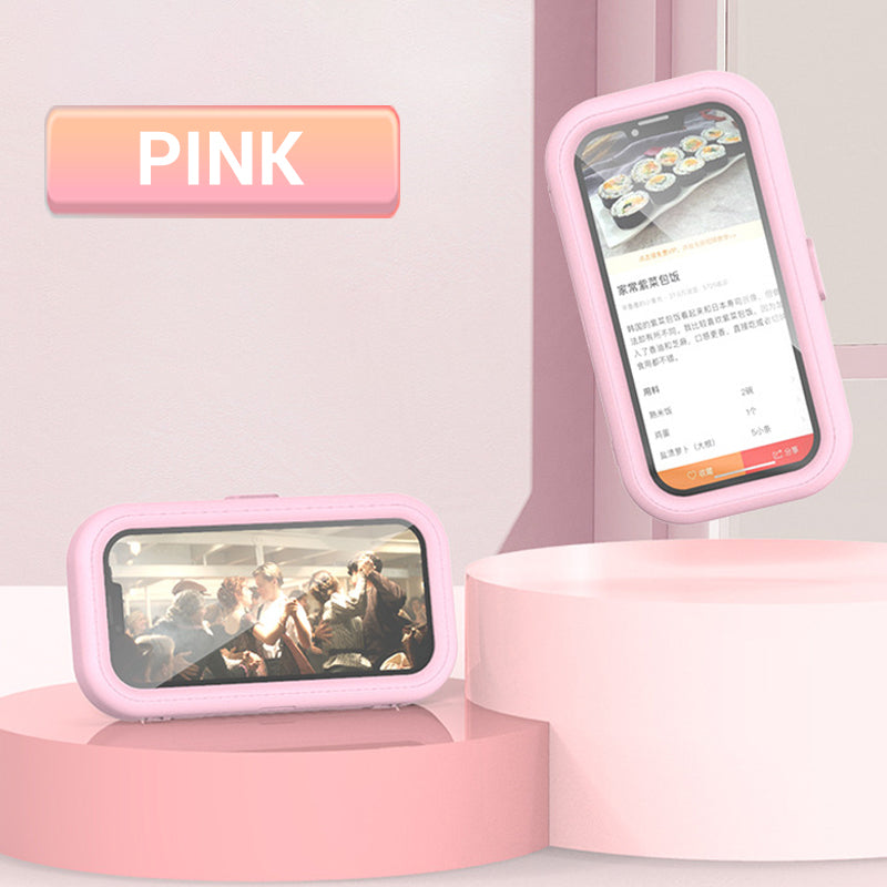 Support pour téléphone portable étanche et pivotant à 360° pour la douche
