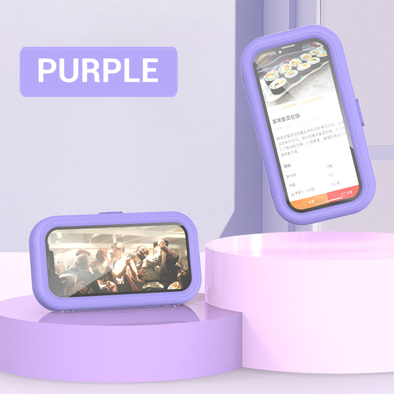 Support pour téléphone portable étanche et pivotant à 360° pour la douche