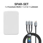🔋50 % de réduction ! Batterie externe magnétique sans fil 10 000 mAh avec support intégré – Permet de charger 3 appareils simultanément, avec des puissances de sortie respectives de 15 W et 22,5 W ⚡📱