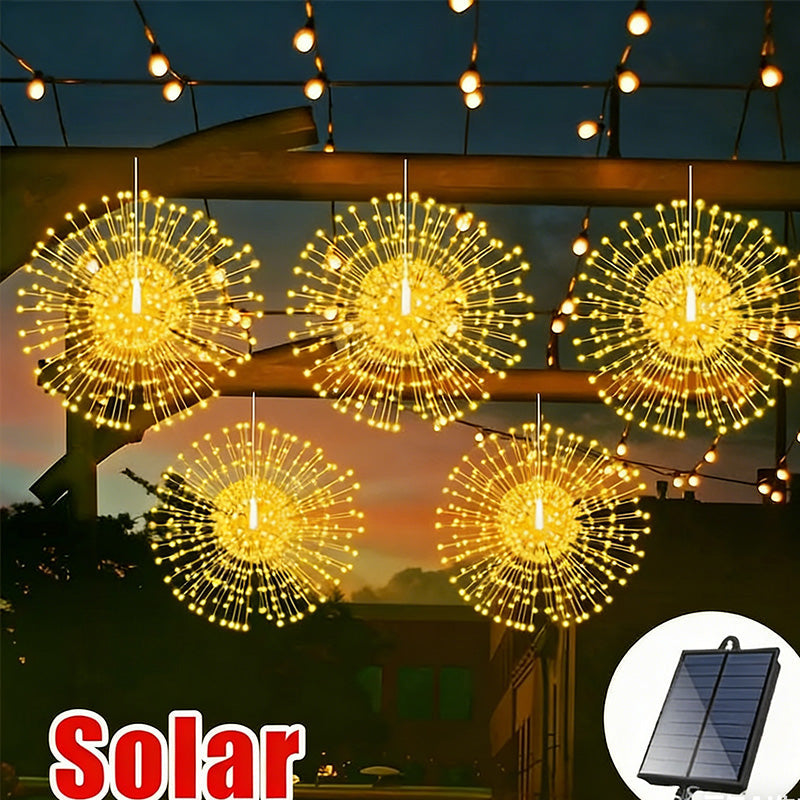 🎆60 % DE RÉDUCTION ! 💡 Guirlande lumineuse LED en fil de cuivre effet feux d'artifice – Fil de cuivre flexible, lumière chaude et éclairage décoratif pour vos fêtes ✨